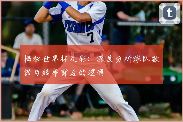 揭秘世界杯足彩：深度分析球队数据与赔率背后的逻辑