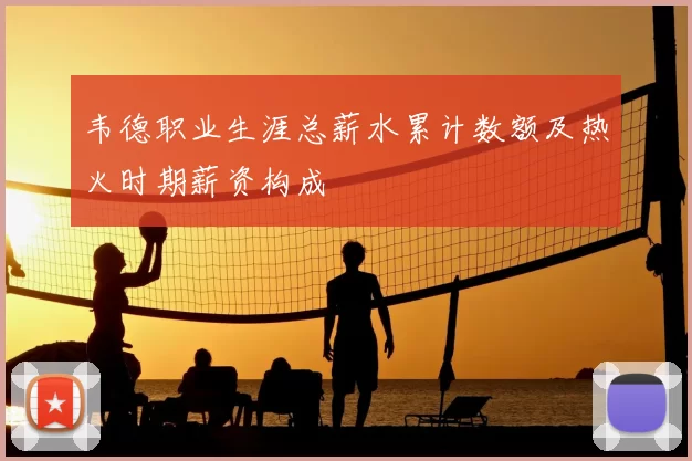 韦德职业生涯总薪水累计数额及热火时期薪资构成