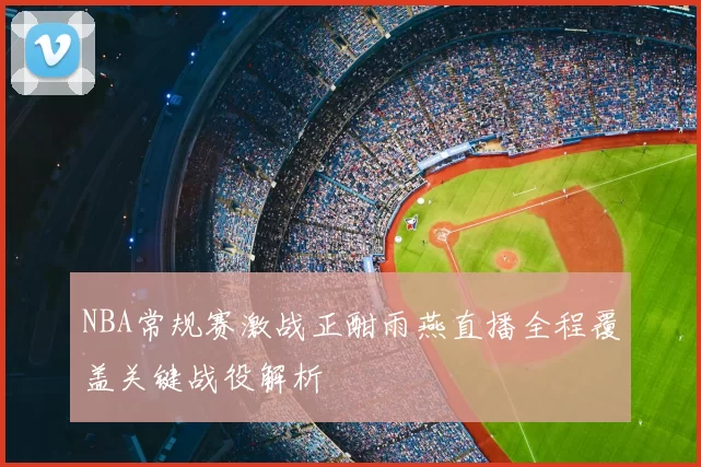NBA常规赛激战正酣雨燕直播全程覆盖关键战役解析