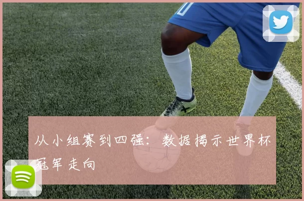 从小组赛到四强:数据揭示世界杯冠军走向